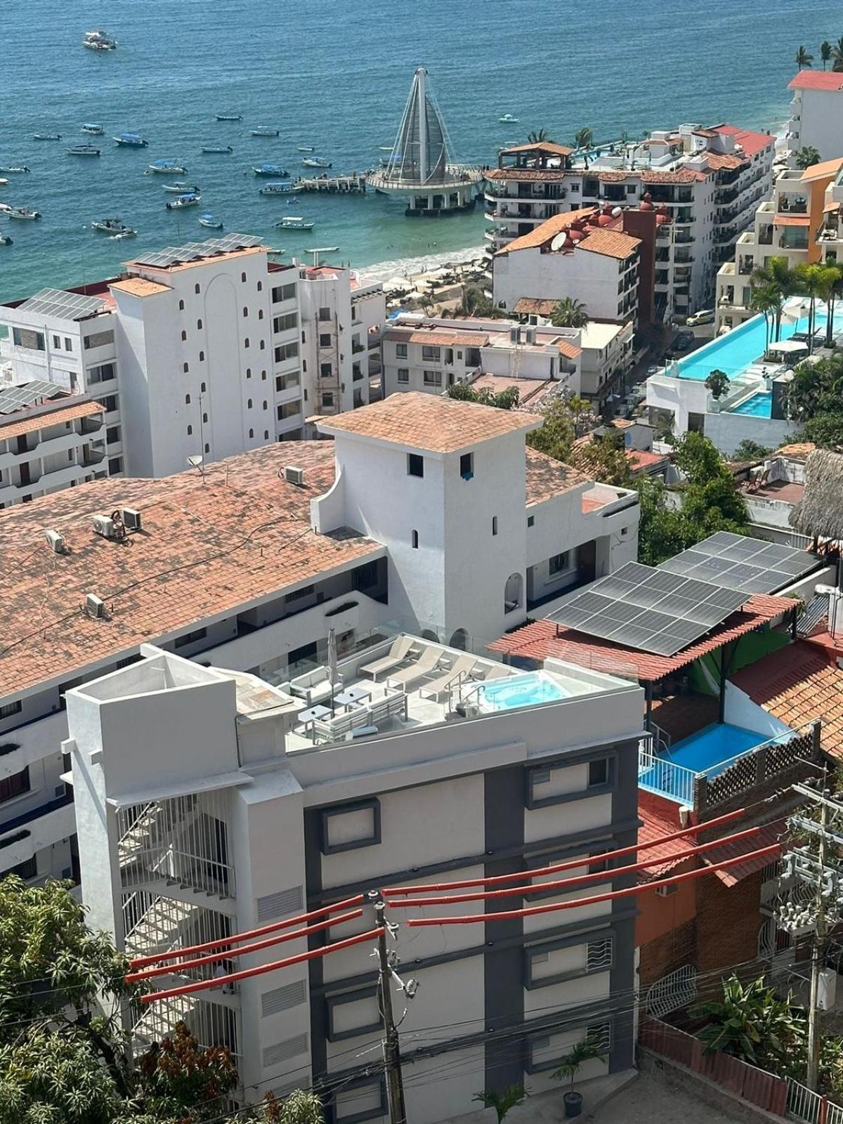 Vidalia - Modern Condos With Rooftop Terrace And Gym Puerto Vallarta Exterior photo